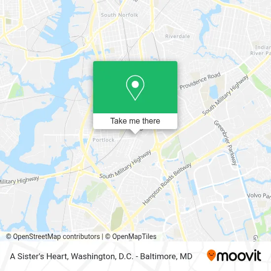 A Sister's Heart map
