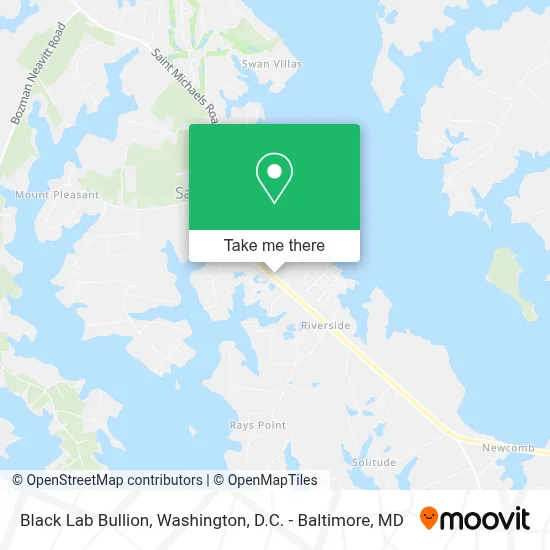 Black Lab Bullion map