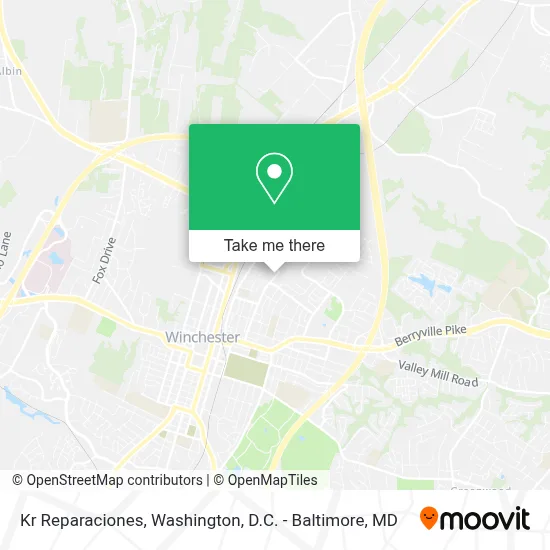Kr Reparaciones map