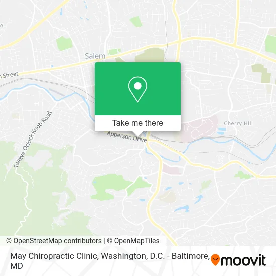 May Chiropractic Clinic map