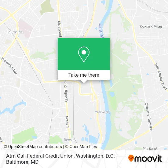 Atm Call Federal Credit Union map
