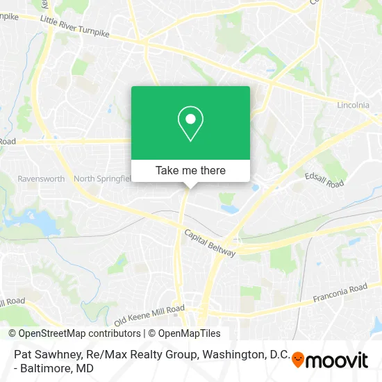 Pat Sawhney, Re / Max Realty Group map