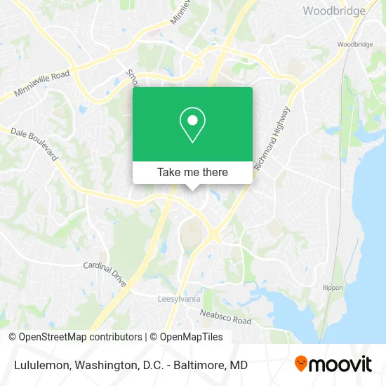 Lululemon map