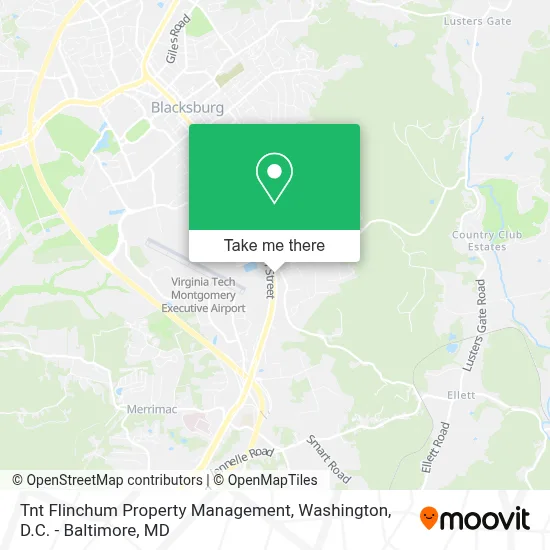 Tnt Flinchum Property Management map