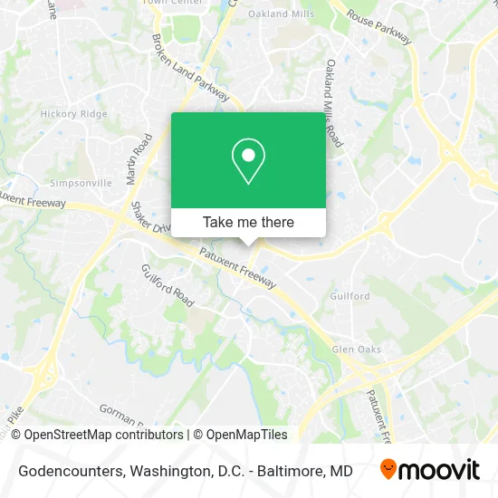 Godencounters map