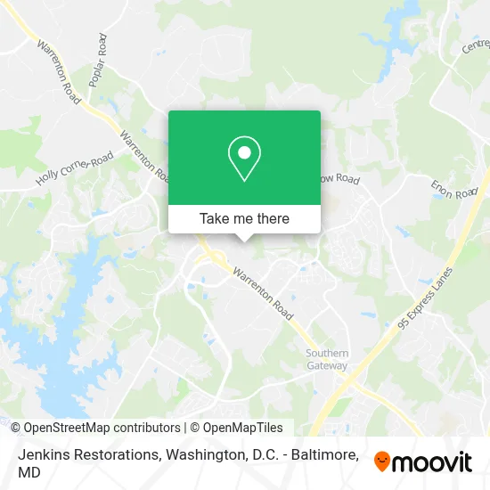 Jenkins Restorations map