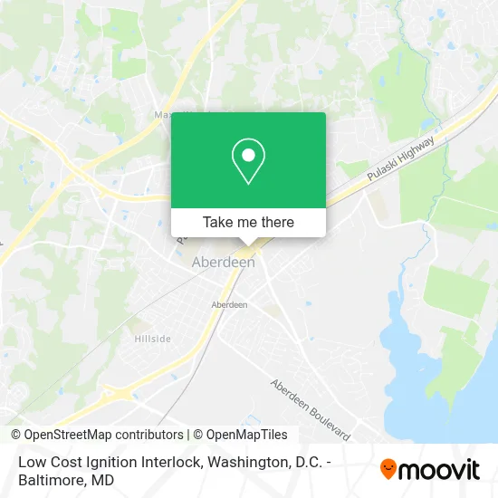 Low Cost Ignition Interlock map