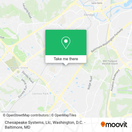 Chesapeake Systems, Llc map