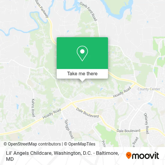 Lil' Angels Childcare map