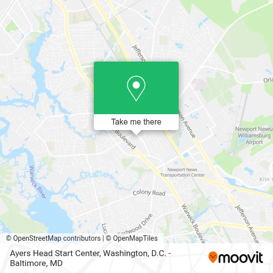 Ayers Head Start Center map