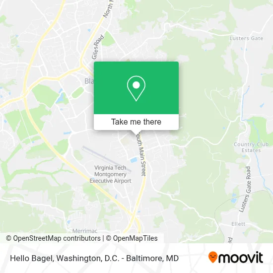 Hello Bagel map