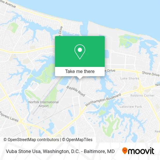 Vuba Stone Usa map