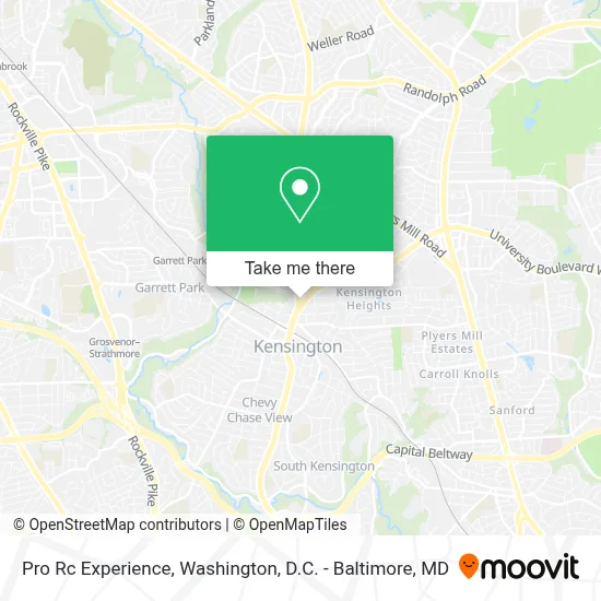 Pro Rc Experience map