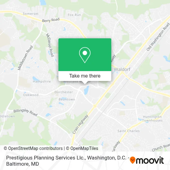 Prestigious Planning Services Llc. map