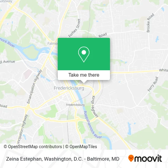 Zeina Estephan map