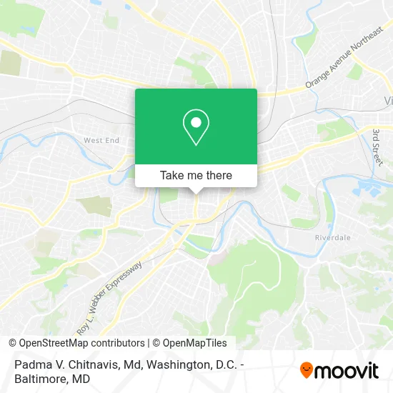 Padma V. Chitnavis, Md map