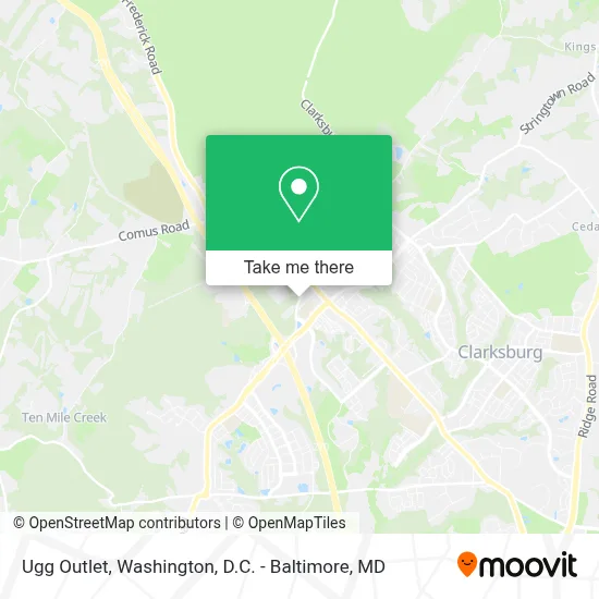 Ugg Outlet map