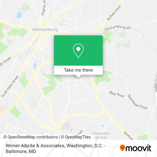 Wimer-Albrite & Associates map
