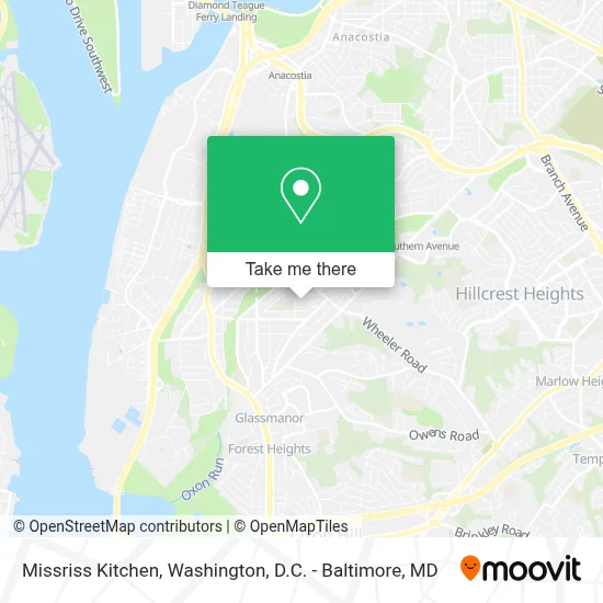 Missriss Kitchen map