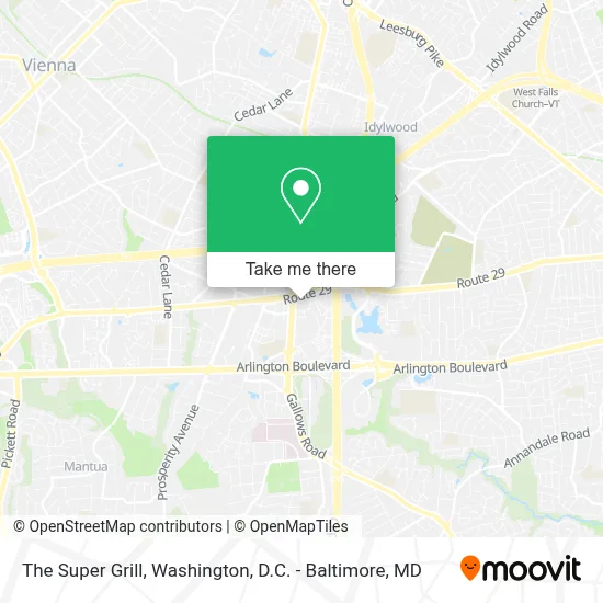The Super Grill map