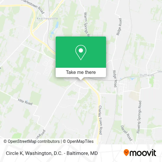 Circle K map