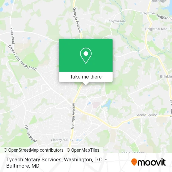 Tycach Notary Services map