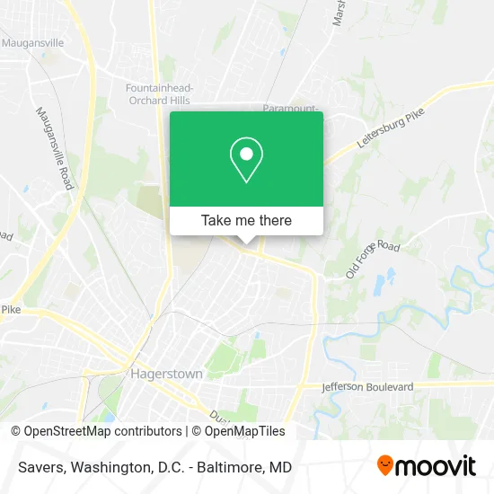 Savers map