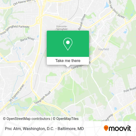 Pnc Atm map