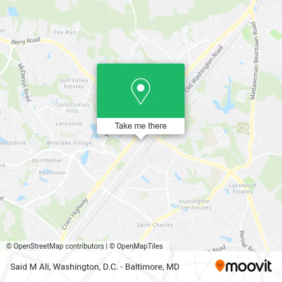 Said M Ali map