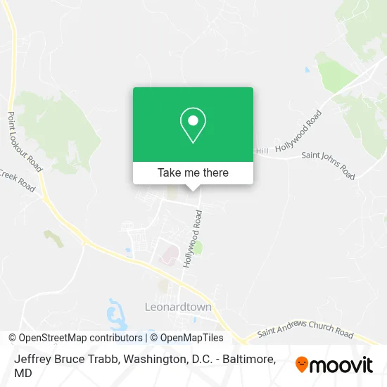 Jeffrey Bruce Trabb map