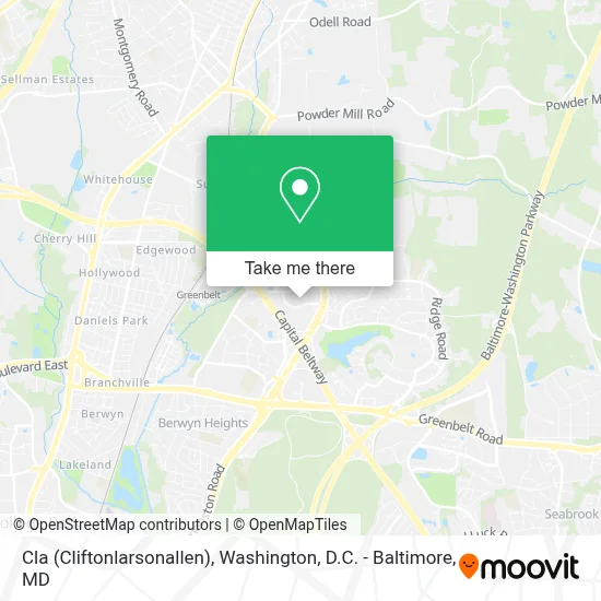 Cla (Cliftonlarsonallen) map