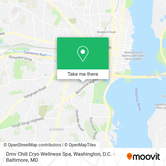 Dmv Chill Cryo Wellness Spa map