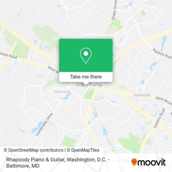 Rhapsody Piano & Guitar map