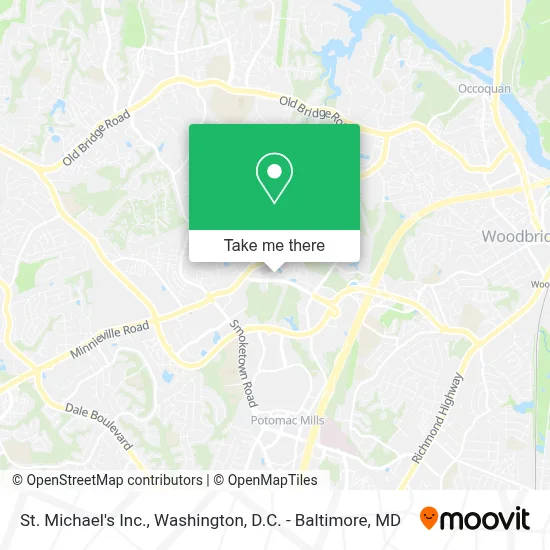 St. Michael's Inc. map