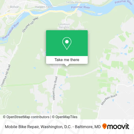 Mobile Bike Repair map