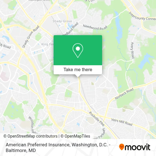 American Preferred Insurance map