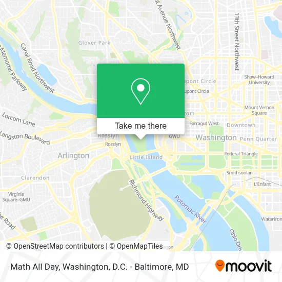 Math All Day map