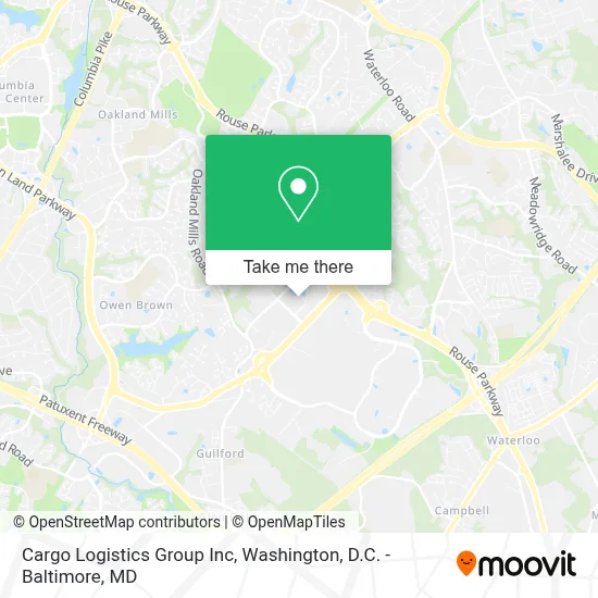 Cargo Logistics Group Inc map