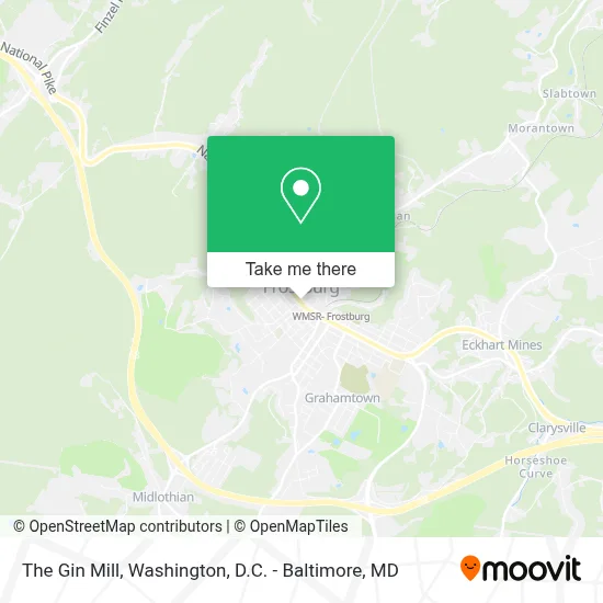 The Gin Mill map