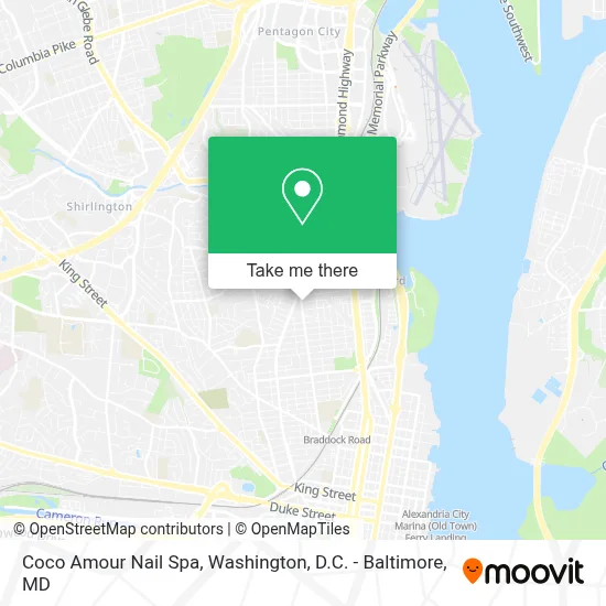 Coco Amour Nail Spa map