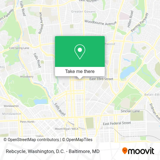 Rebcycle map