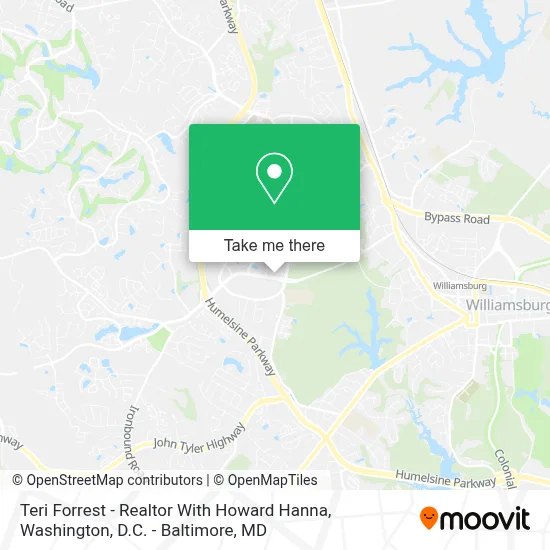 Teri Forrest - Realtor With Howard Hanna map