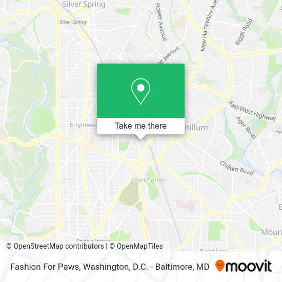 Fashion For Paws map