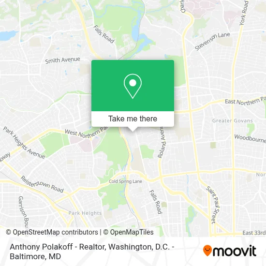 Anthony Polakoff - Realtor map