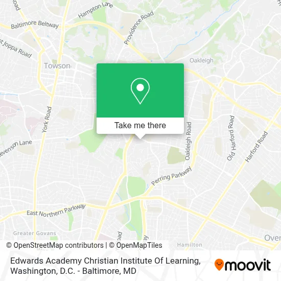 Edwards Academy Christian Institute Of Learning map