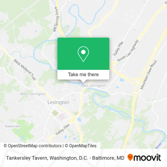 Tankersley Tavern map