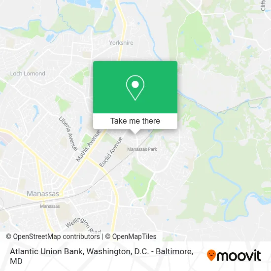 Atlantic Union Bank map