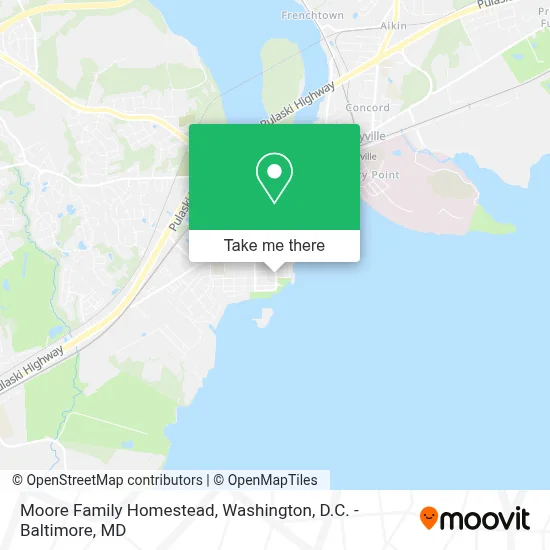 Moore Family Homestead map