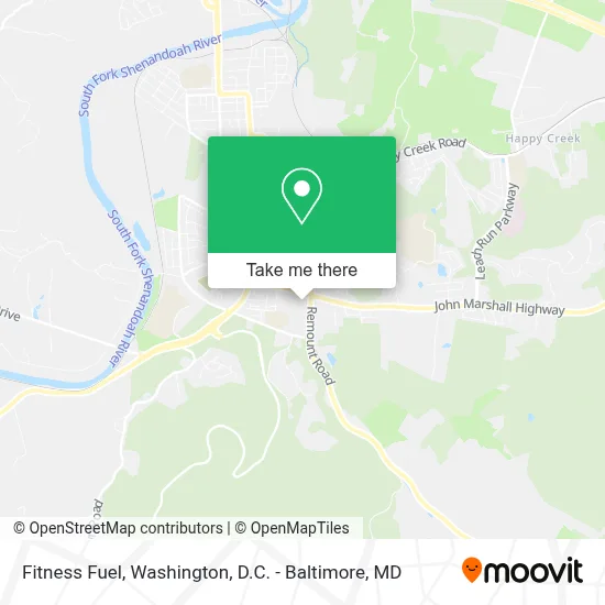 Fitness Fuel map