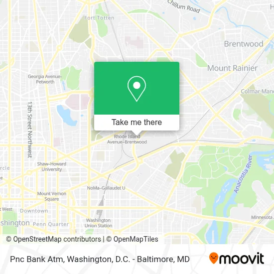 Pnc Bank Atm map
